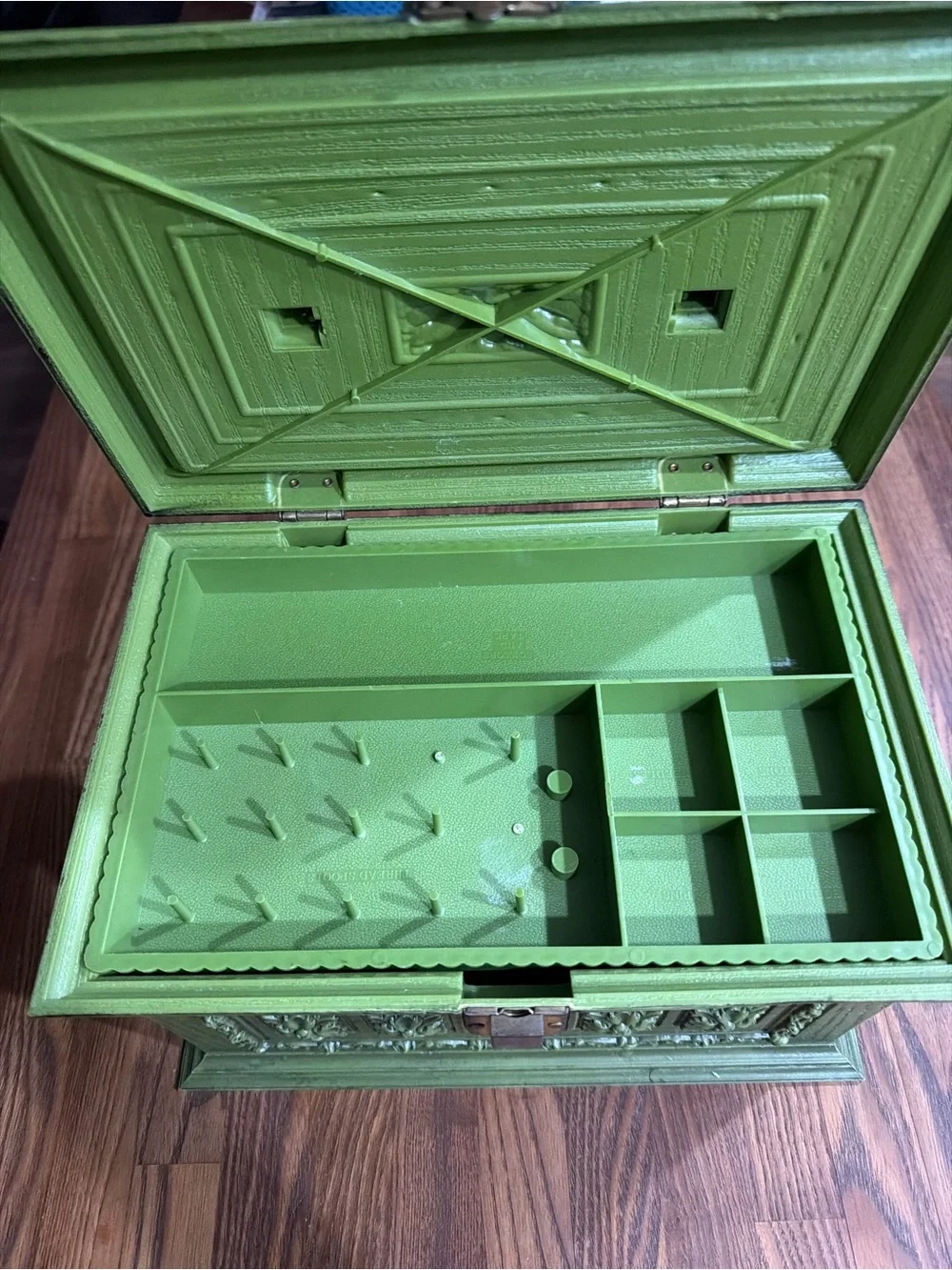Vintage Green Sewing Box - Mary Klein
